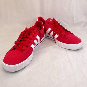 Adidas, DAILY 3.0 Skateboard Shoes, men’s 10/women's 8.5, worn 1 time • Scarlet